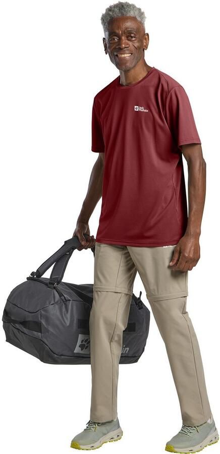 Jack Wolfskin Delgami S|S Men Functioneel shirt Heren 2XL deep ruby Deep Ruby - Foto 3