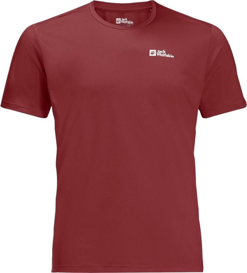 Jack Wolfskin Delgami S|S Men Functioneel shirt Heren 2XL deep ruby Deep Ruby - Foto 2