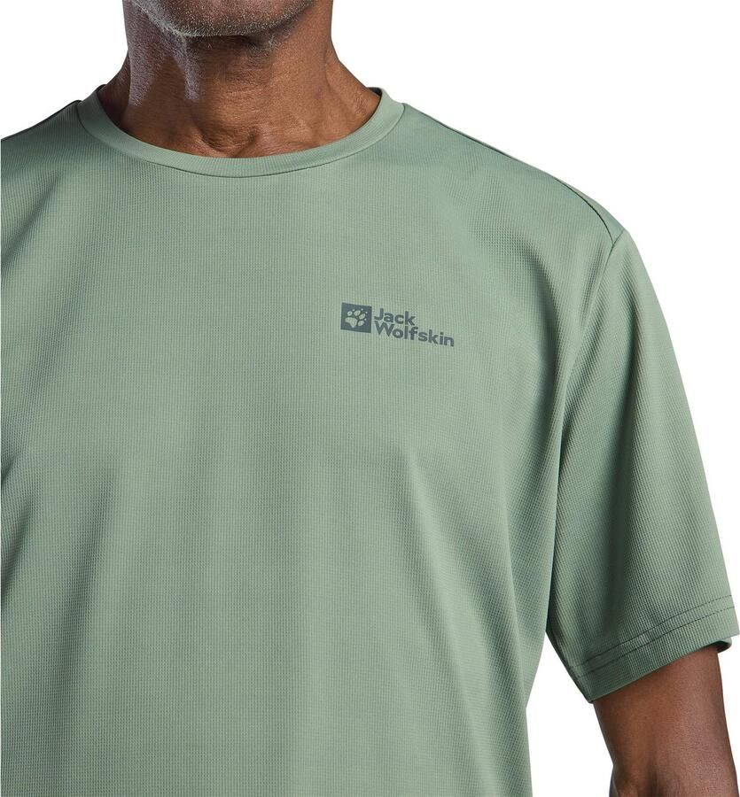 Jack Wolfskin Delgami S|S Men Functioneel shirt Heren 2XL eucalyptus - Foto 3