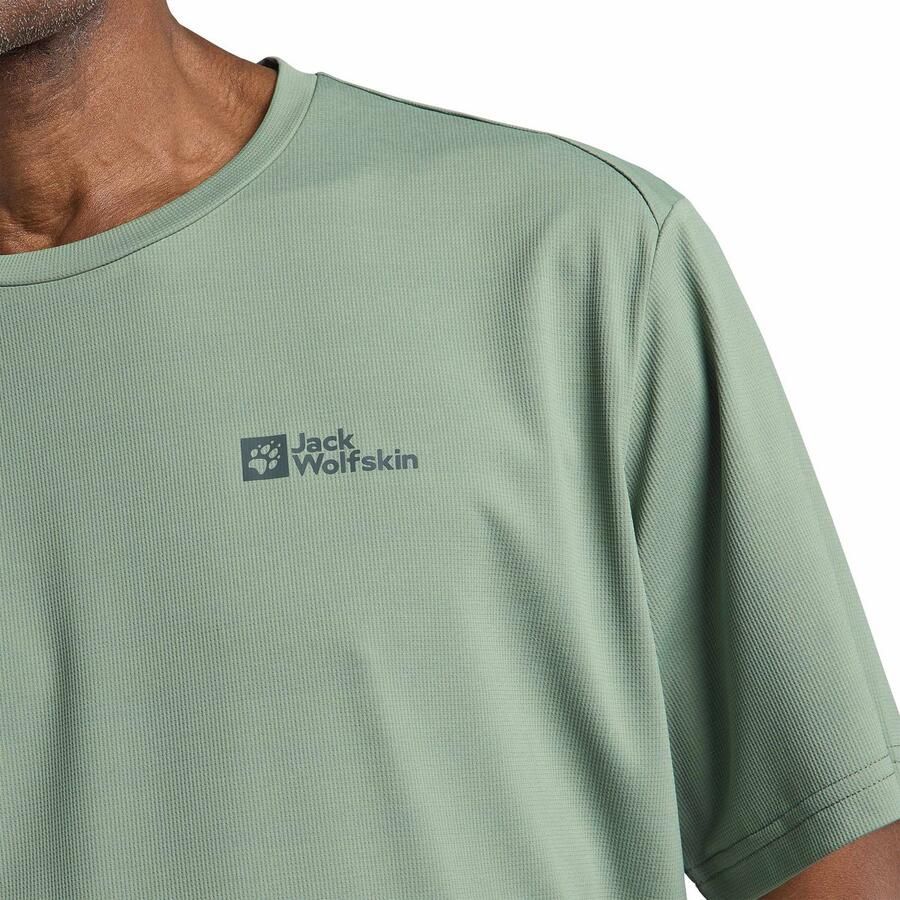 Jack Wolfskin Delgami S|S Men Functioneel shirt Heren 2XL eucalyptus - Foto 2