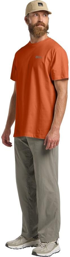Jack Wolfskin Essential T-Shirt Men T-shirt van biologisch katoen Heren 2XL burnt orange burnt orange - Foto 3