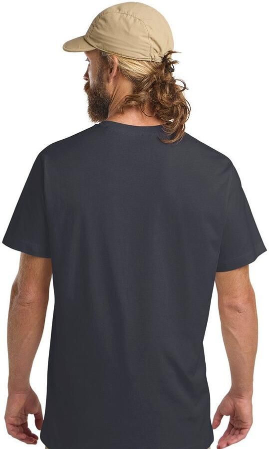 Jack Wolfskin Essential T-Shirt Men T-shirt van biologisch katoen Heren XXXL dark navy grey dark navy grey - Foto 5