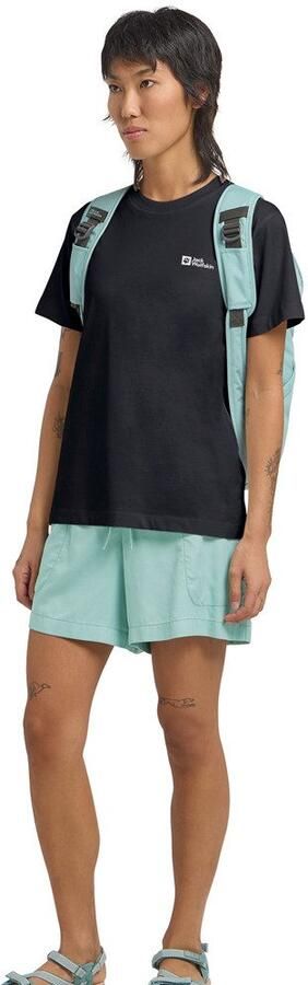 Jack Wolfskin Essential T-Shirt Women T-shirt van biologisch katoen Dames XXL dark navy dark navy - Foto 9