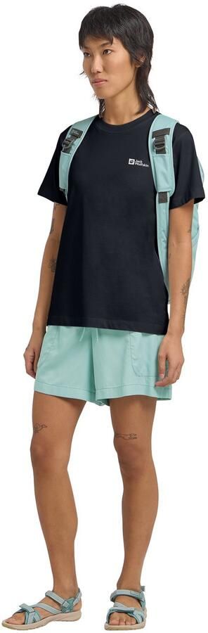 Jack Wolfskin Essential T-Shirt Women T-shirt van biologisch katoen Dames XXL dark navy dark navy - Foto 8