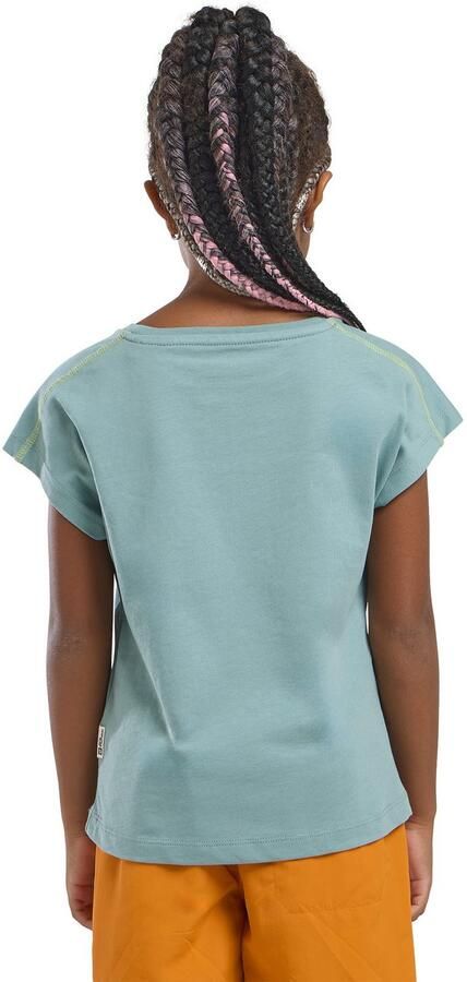 Jack Wolfskin Graphic T-Shirt T-shirt van biologisch katoen Kinderen 104 print soft jade PRINT soft jade - Foto 7