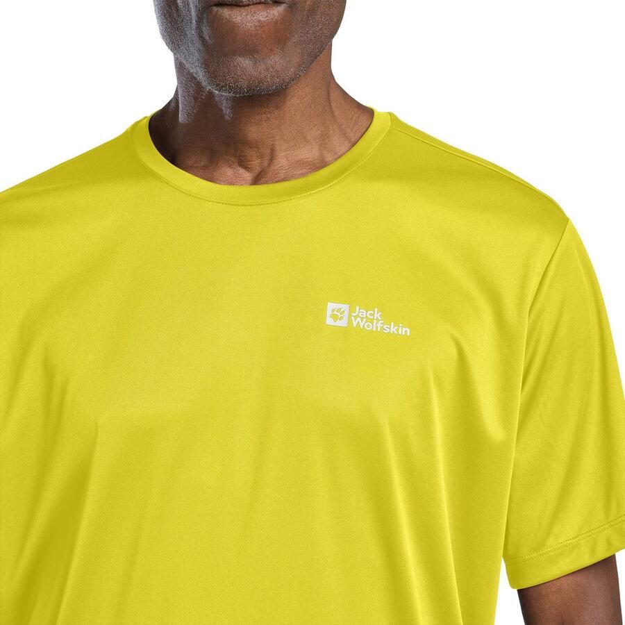 Jack Wolfskin Tech T-Shirt Men Functioneel shirt Heren 2XL chartreuse