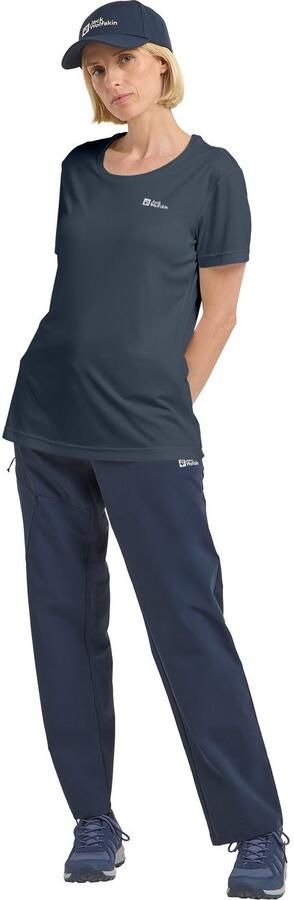 Jack Wolfskin Tech T-Shirt Women Functioneel shirt Dames XXL midnight sky midnight sky - Foto 4