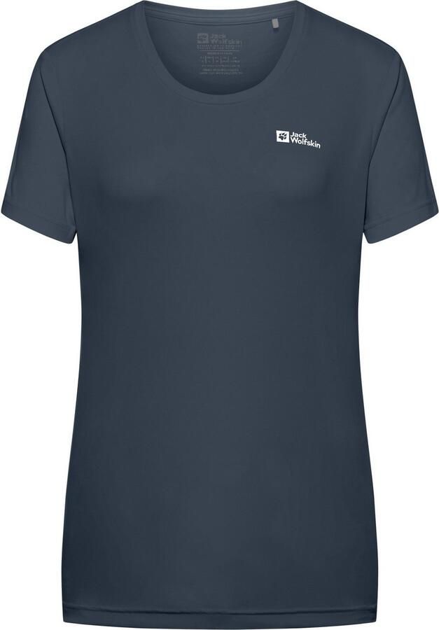 Jack Wolfskin Tech T-Shirt Women Functioneel shirt Dames XXL midnight sky midnight sky - Foto 2