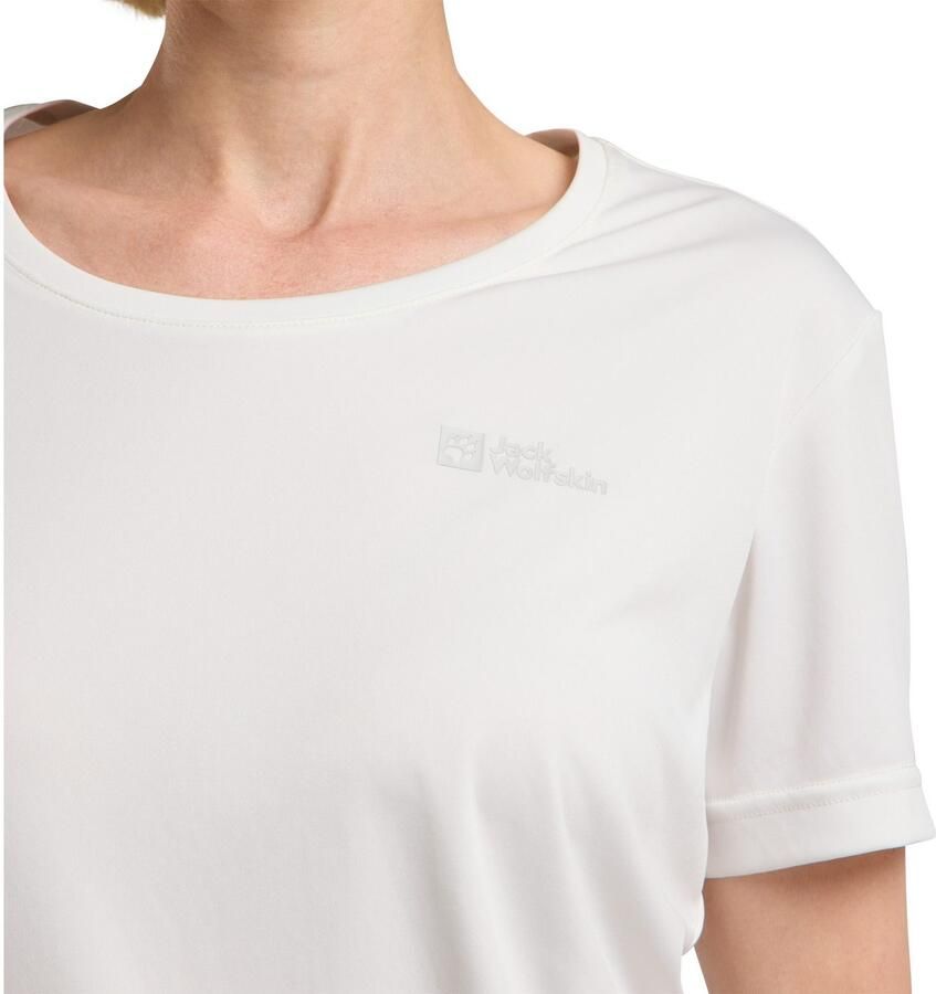 Jack Wolfskin Tech T-Shirt Women Functioneel shirt Dames XXL stark white Stark White