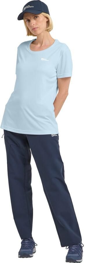 Jack Wolfskin Tech T-Shirt Women Functioneel shirt Dames 2XL ice blue Ice Blue - Foto 8