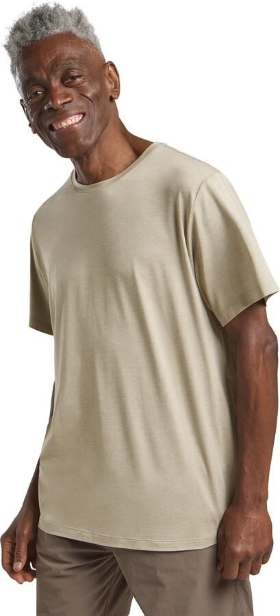 Jack Wolfskin Travel T-Shirt Men Functioneel shirt met zonnebescherming Heren XL stone heather stone heather - Foto 7