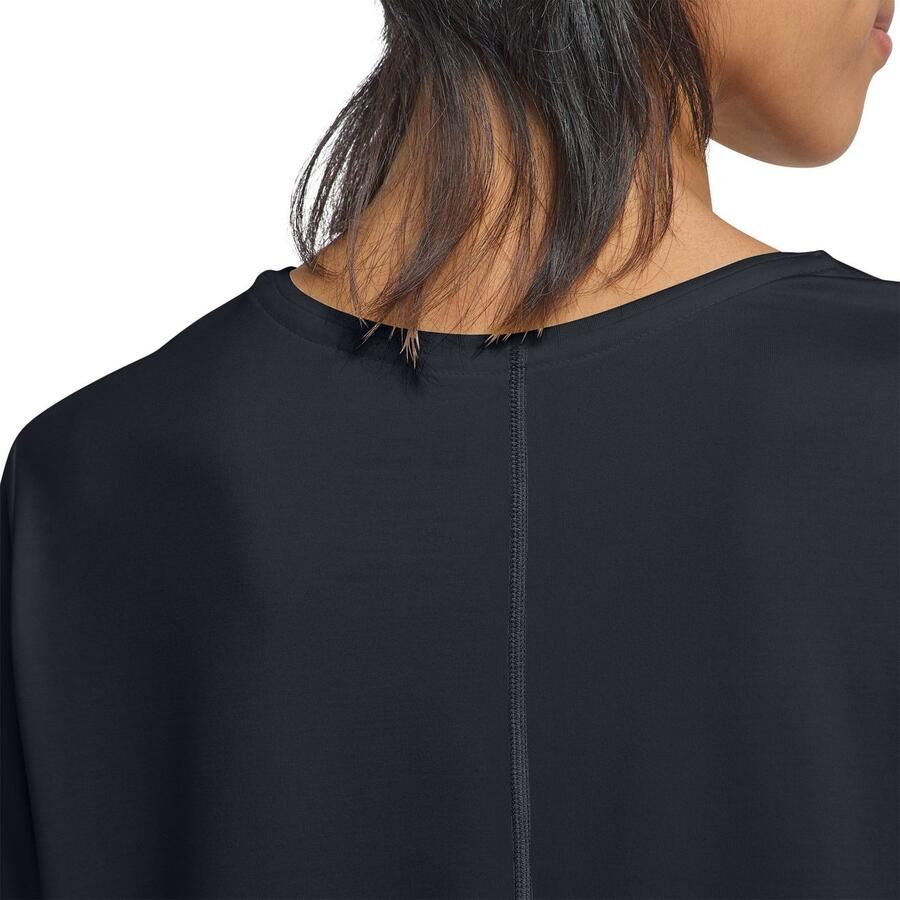 Jack Wolfskin Travel T-Shirt Women Functioneel shirt met zonnebescherming Dames XL dark navy heather dark navy heather