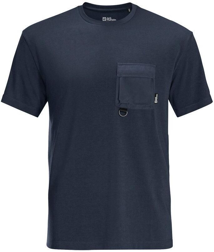 Jack Wolfskin Wanderthirst T-Shirt Men Functioneel shirt Heren XXL blue night blue