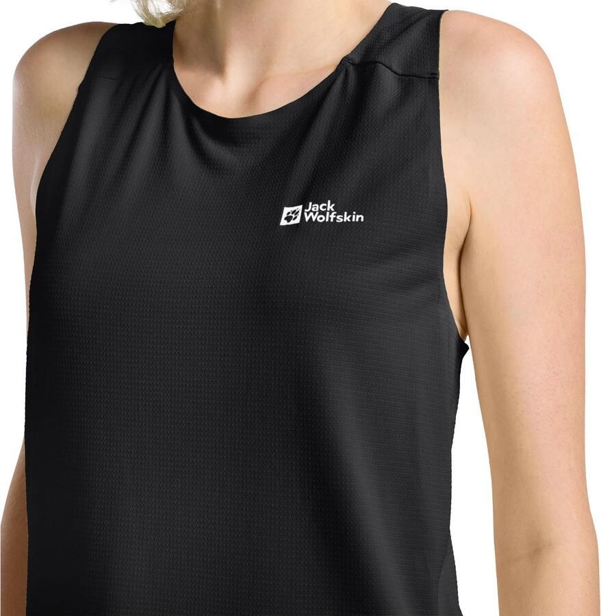 Jack Wolfskin Prelight Stride Tank Women Functioneel topje Dames XL black - Foto 2
