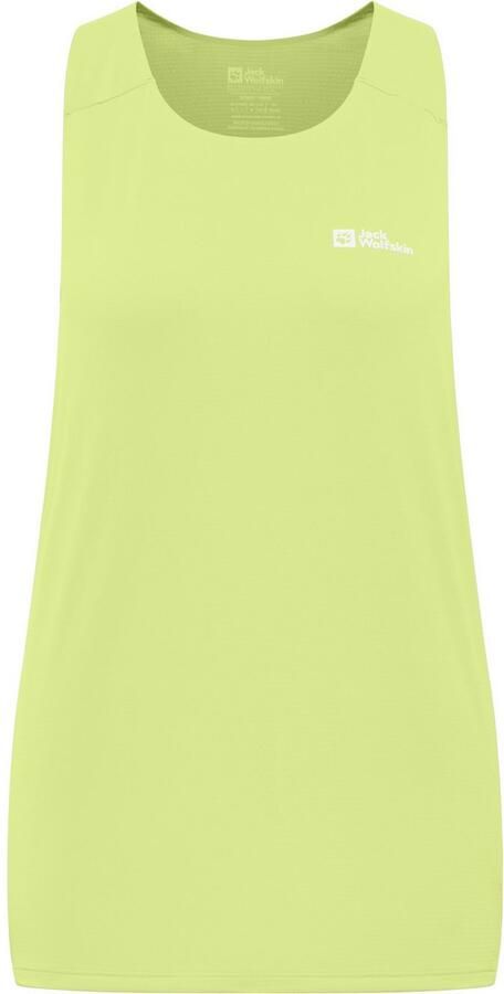 Jack Wolfskin Prelight Stride Tank Women Functioneel topje Dames XL cool matcha cool matcha - Foto 2