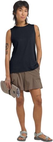 Jack Wolfskin Travel Top Women Functioneel topje Dames XXL dark navy heather dark navy heather - Thumbnail 8