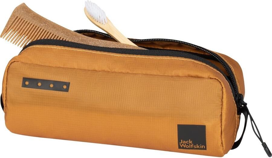 Jack Wolfskin Wandermood Washbag Mini Toilettas om op te hangen One Size salted caramel Salted Caramel - Foto 3