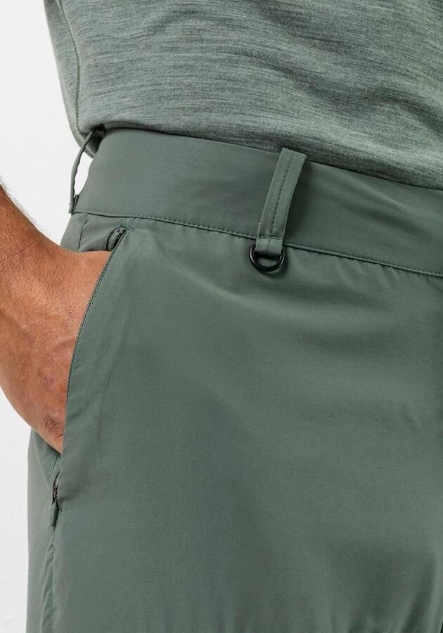 Jack Wolfskin Barrier Pant Men Wandelbroek met bescherming tegen muggen en zon Heren 46 hedge green Hedge Green - Foto 3
