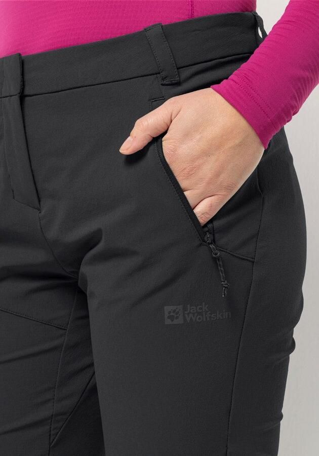 Jack Wolfskin Glastal Winter Pants Women Lange broek Dames 34 black - Foto 2