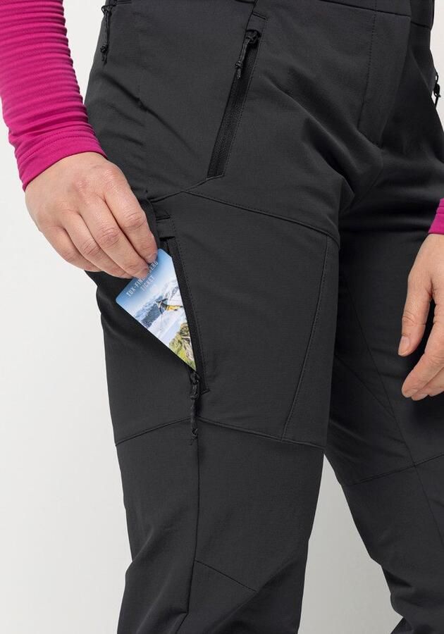 Jack Wolfskin Glastal Winter Pants Women Lange broek Dames 34 black - Foto 3