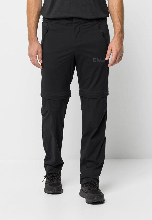 Jack Wolfskin Glastal Zip Off Pants Men Zip-Off-wandelbroek Heren 58 zwart black - Foto 7