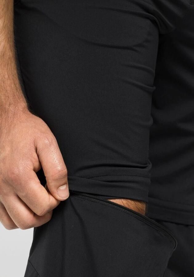 Jack Wolfskin Glastal Zip Off Pants Men Zip-Off-wandelbroek Heren 58 zwart black - Foto 2