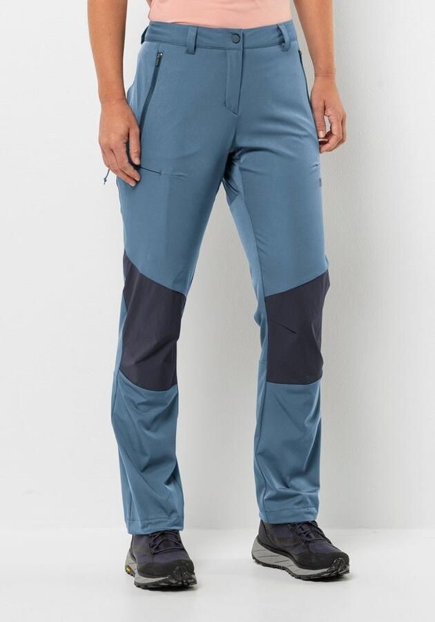 Jack Wolfskin Hiking Alpine Pants Women Softshell-wandelbroek Dames 34 elemental blue Elemental Blue - Foto 5