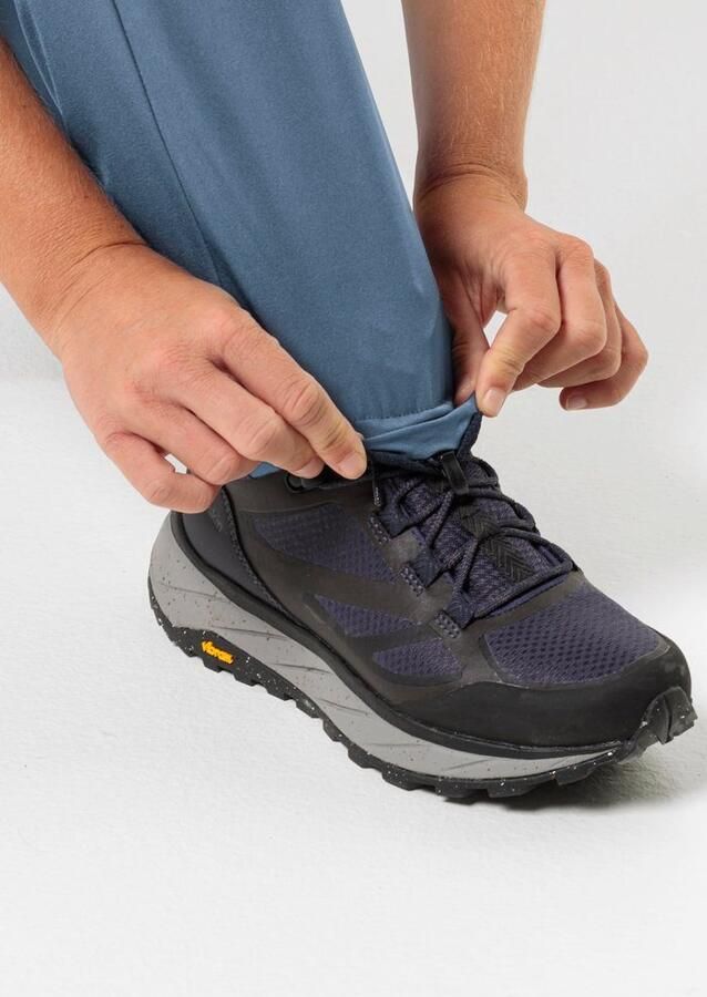 Jack Wolfskin Hiking Alpine Pants Women Softshell-wandelbroek Dames 34 elemental blue Elemental Blue