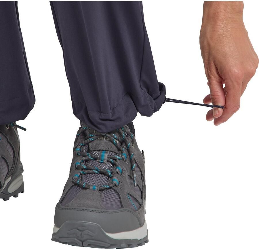 Jack Wolfskin Hiking Alpine Pants Women Softshell-wandelbroek Dames 34 graphite - Foto 2