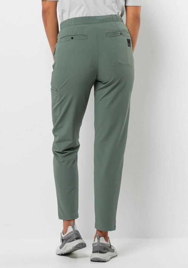 Jack Wolfskin Wandermood Pants Women Wandelbroeken Dames 34 hedge green Hedge Green