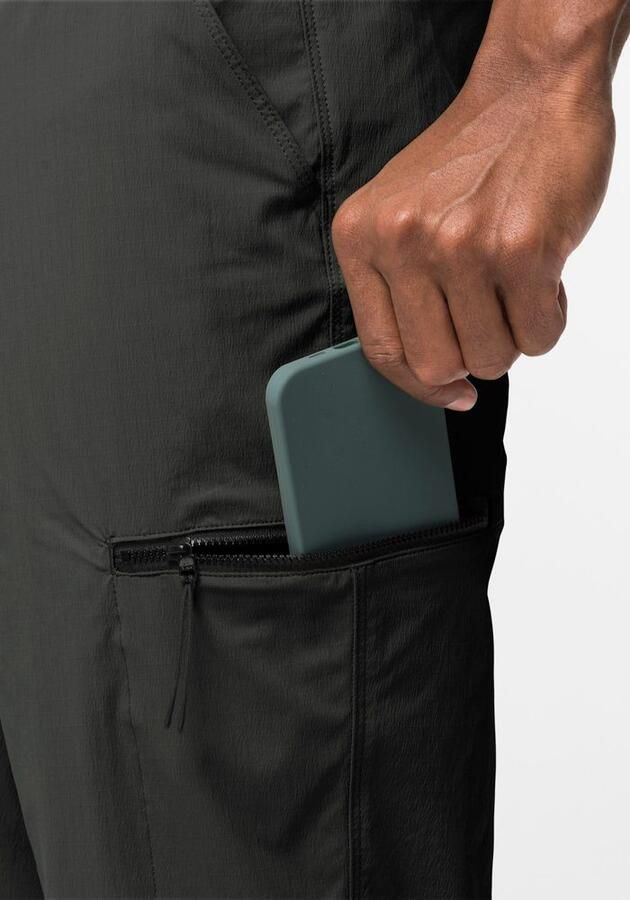 Jack Wolfskin Wanderthirst Pants Men Lange broek Heren 46 granite black granite black - Foto 2