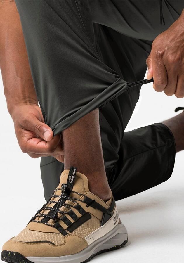 Jack Wolfskin Wanderthirst Pants Men Lange broek Heren 46 granite black granite black - Foto 3