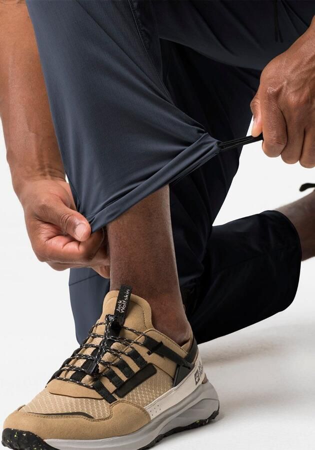 Jack Wolfskin Wanderthirst Pants Men Lange broek Heren 46 blue night blue - Foto 3