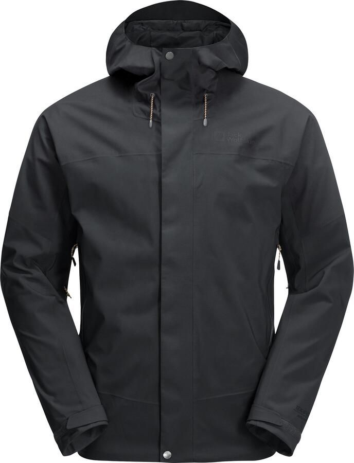 Jack Wolfskin Kammweg 2L Jacket Men Regenjack Heren XXXL phantom - Foto 3