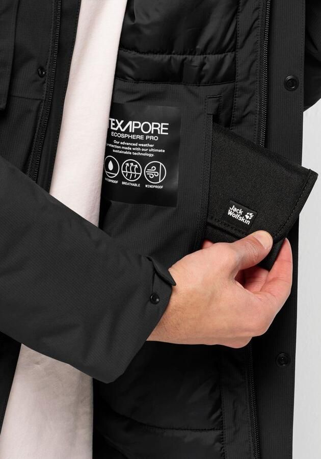 Jack Wolfskin Wandermood Jacket Men Waterdicht winterjack Heren XXXL black - Foto 6