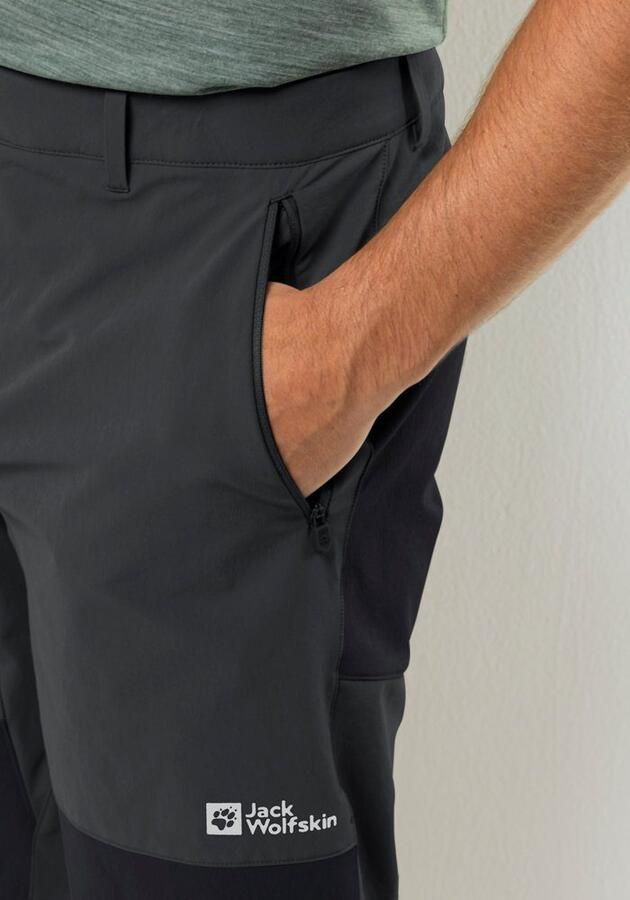 Jack Wolfskin Andur Short Men Korte softshellbroek Heren 50 phantom - Foto 4