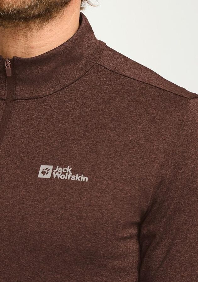 Jack Wolfskin SKY Thermal HZ Men Functioneel shirt met lange mouwen Heren XXXL hot choc hot choc - Foto 4