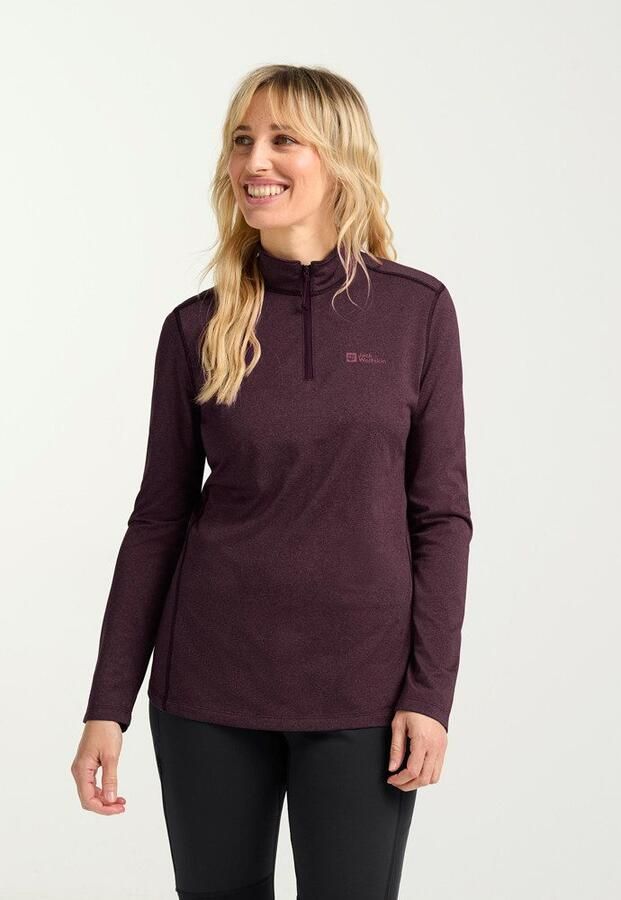 Jack Wolfskin SKY Thermal HZ Women Functioneel shirt met lange mouwen Dames XXL amaranth - Foto 7