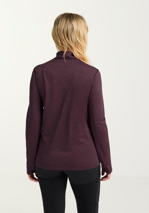 Jack Wolfskin SKY Thermal HZ Women Functioneel shirt met lange mouwen Dames XXL amaranth - Foto 4
