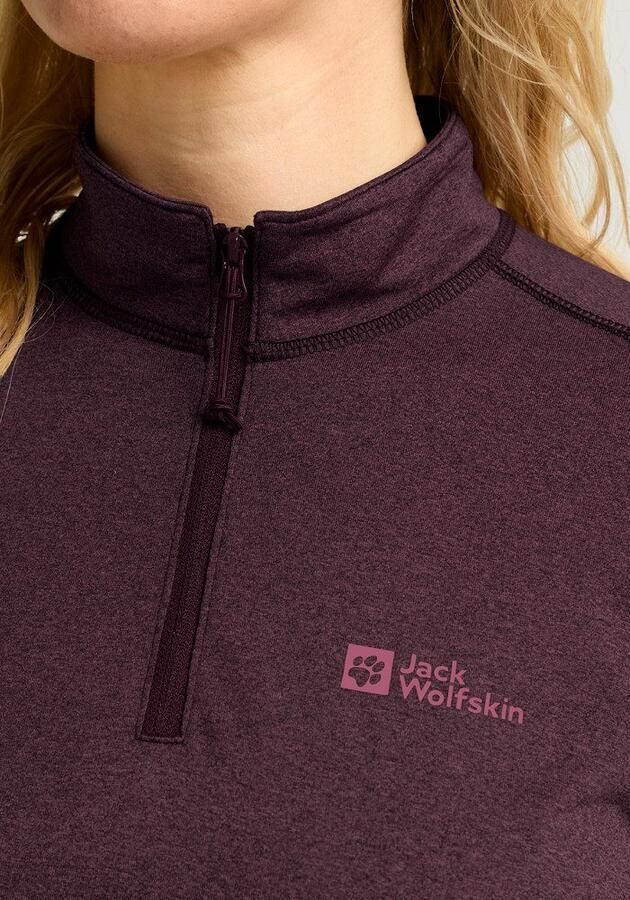 Jack Wolfskin SKY Thermal HZ Women Functioneel shirt met lange mouwen Dames XXL amaranth - Foto 6