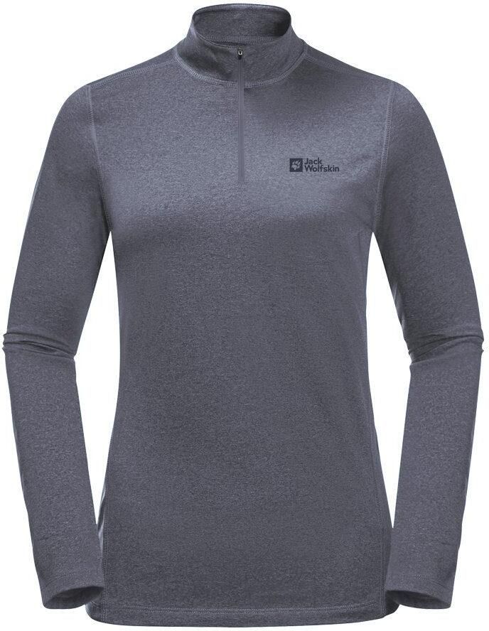 Jack Wolfskin SKY Thermal HZ Women Functioneel shirt met lange mouwen Dames XXL dolphin