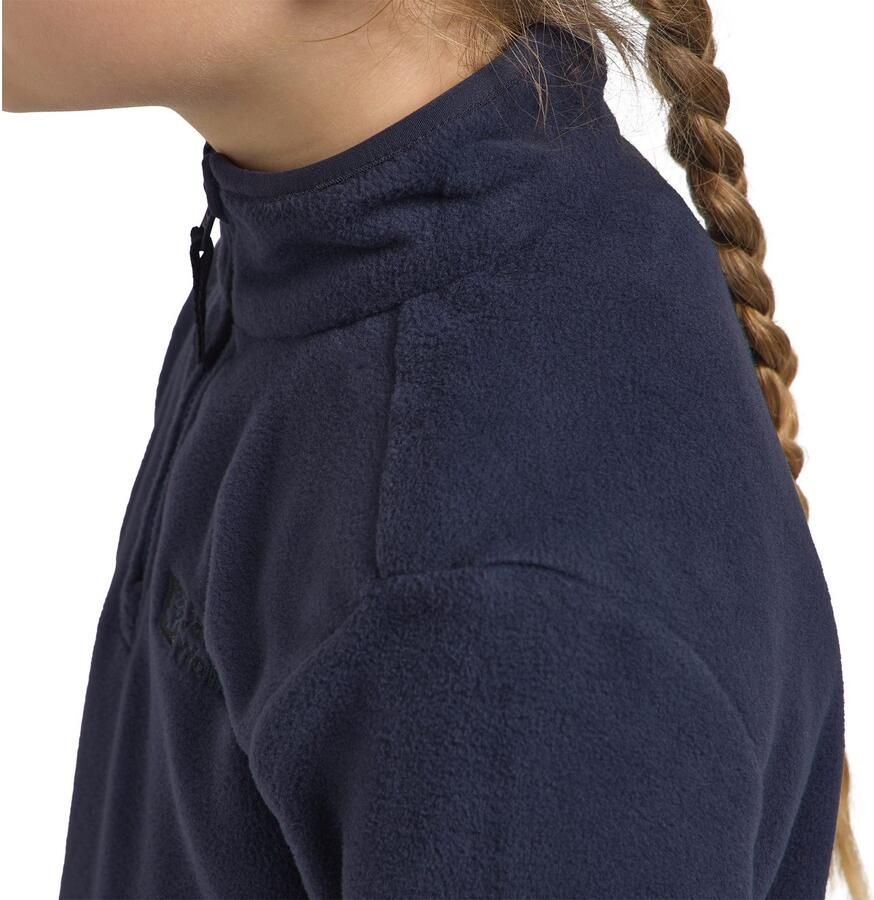 Jack Wolfskin Trui met staande kraag TAUNUS HALFZIP K eenvoudige temperatuurregeling verwar d voor kinderen
