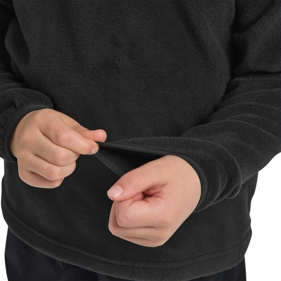 Jack Wolfskin Taunus Halfzip Kids Fleece trui Kinderen 104 granite black granite black