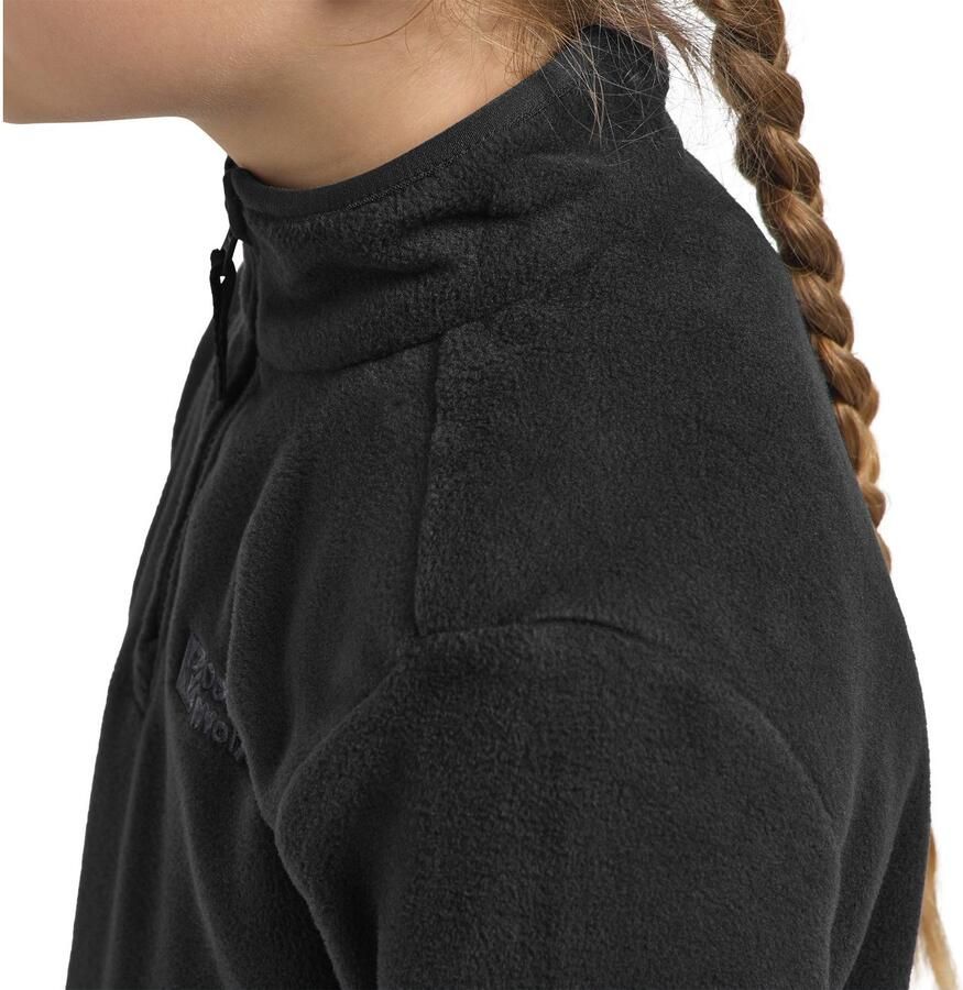 Jack Wolfskin Taunus Halfzip Kids Fleece trui Kinderen 104 granite black granite black - Foto 2