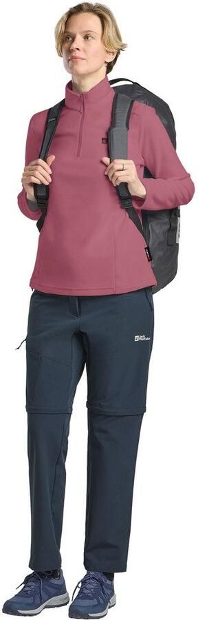 Jack Wolfskin Taunus HZ Women Fleece trui Dames XXL raisin - Foto 5