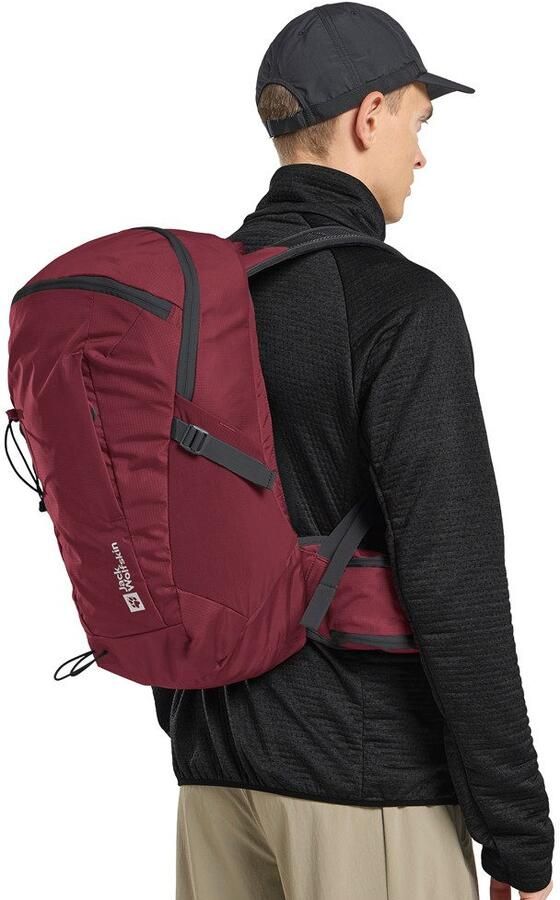 Jack Wolfskin Cyrox Shape 20 Duurzame wandelrugzak One Size deep ruby Deep Ruby - Foto 8