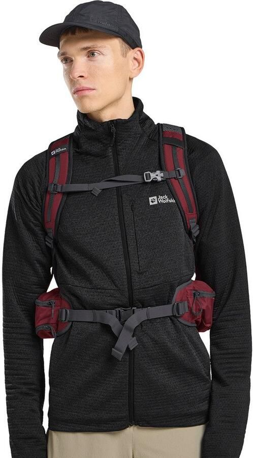 Jack Wolfskin Cyrox Shape 20 Duurzame wandelrugzak One Size deep ruby Deep Ruby - Foto 7