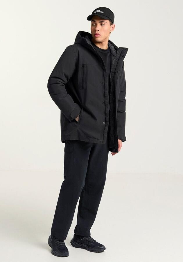 Jack Wolfskin Winterjack GLACIER SHIELD JKT M Winddicht waterdicht overgangsjas - Foto 3