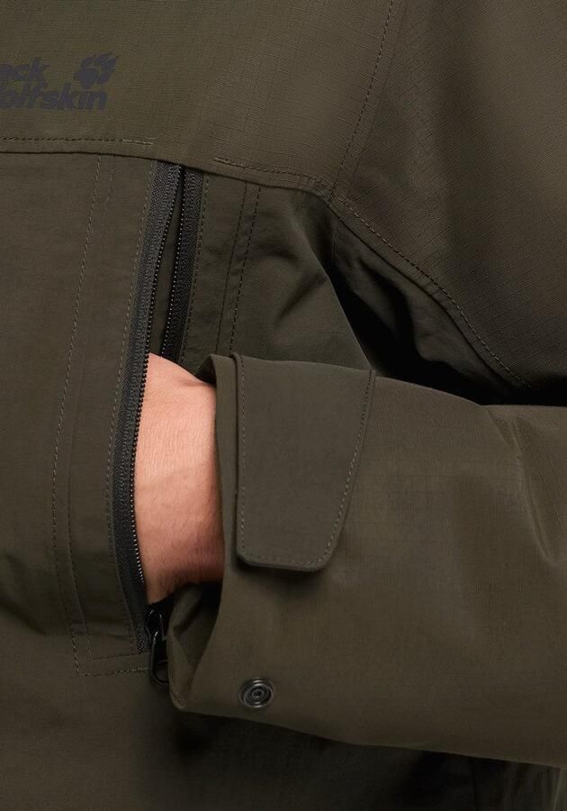 Jack Wolfskin Glacier Shield Jacket Men Isolerend jack Heren XXXL obsidian moss obsidian moss - Foto 3