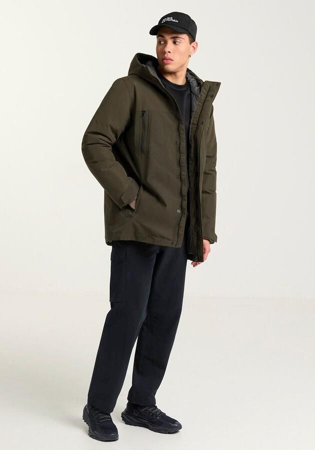 Jack Wolfskin Glacier Shield Jacket Men Isolerend jack Heren XXXL obsidian moss obsidian moss - Foto 5